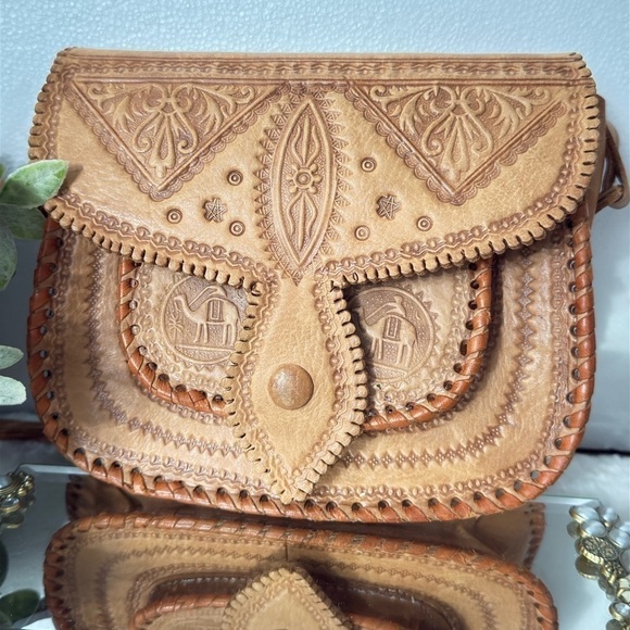 Handbags - Moroccan Bag Purse Handcrafted Genuine Leather​​​​